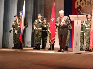 Выступление  председателя Совета ветеранов